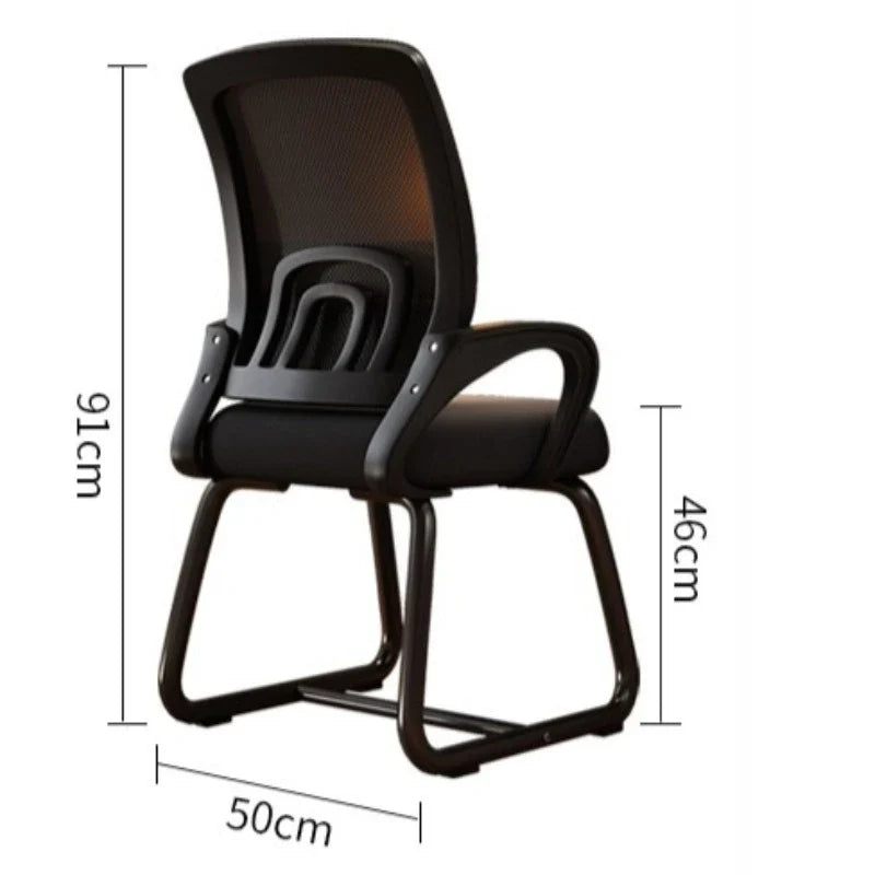 E-sports Employee Ergonomic Office Chair Bow-shaped Computer Chair Comfortable Sedentary Not Tired Silla Gamer Office Furniture