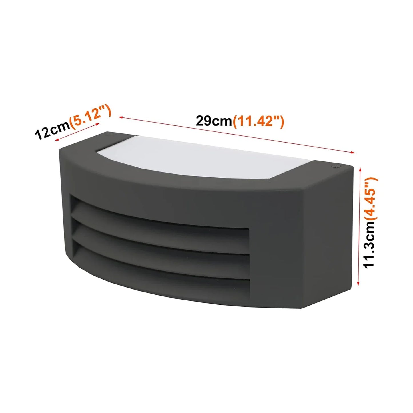 Aluminum Black Grille Wall Sconces E27 Base IP54 Waterproof Outdoor Wall Lamp  Balcony Courtyard Porch Hallway Corridor Lighting