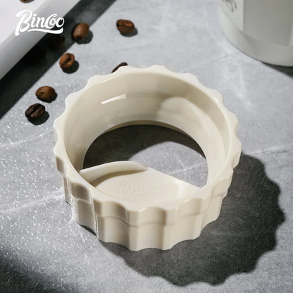 Bincoo Colorful Coffee Dosing & Leveling , Practical Tool Kit for Cleaner and More Efficient Moka Pot Use Single/Double Valve