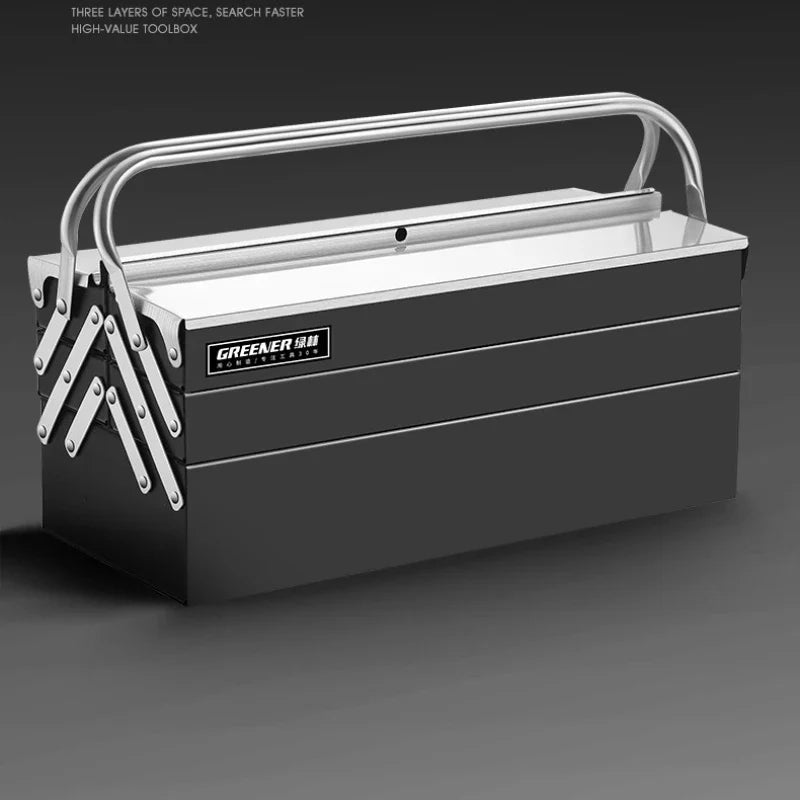 Durable Stainless Steel Tool Organizer Box Portable and Space Saving Design Tool Box Organizer Caja De Herramientas Electricista