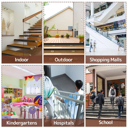 1 Roll Stair Edge Protector Soft PVC Non-slip Stair Nose Edging L-Shape Self-Adhesive Step Edge Trim Strips 2m Step Protector