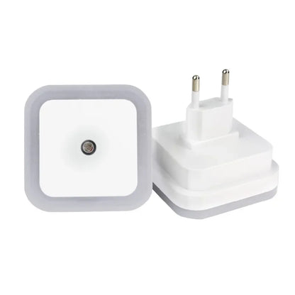 LED Night Light Wireless Sensor EU/US Plug Mini Square Lighting Lamp For Baby Children Living Room Bedroom Corridor Night Lights