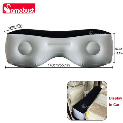 Camebust Air Mattress Portable Inflatable Bed Inflatable Mattress Car Bed Inflatable Sofa Tent Bed Travel Baby Bed Air 55Inches