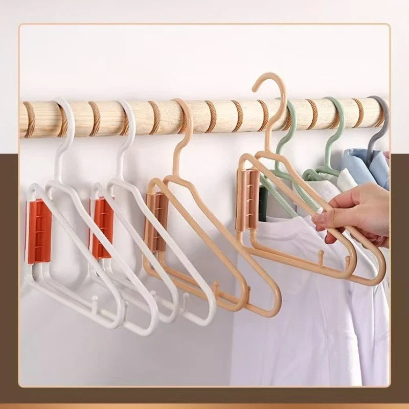 12pcs Foldable Coat Hangers - Portable Travel Hangers, Space-Saving Design,Ideal for Clothes & Coats