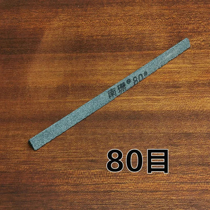 Triangle Oil Stone for Sharpening Knives Kit, Fine Grinding Diamond Oilstone Strip, Knife Stone, 12*150mm