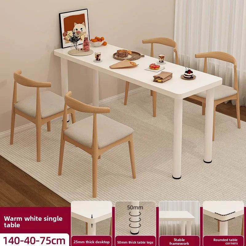 Dining table Household small apartment Outdoor portable stall Eating square table