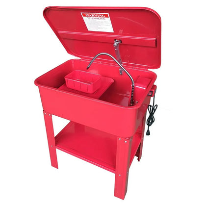 20 Gallon Automotive Parts Washer Cleaner Heavy Duty Electric Solvent Pump New