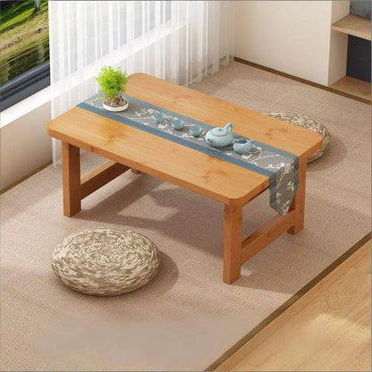 Foldable table, bay window table, tatami table, small coffee table, bed dining table, low table