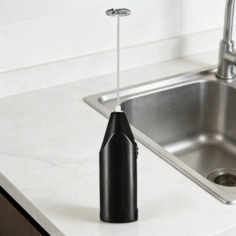 Handheld Electric Milk Frother, Wireless Mini Whisk and Mixer for Coffee, Cappuccino Maker, Kitchen Blender and Stirrer Tool