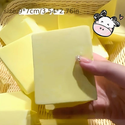Soft Milk Brick Kneading Pleasure, Milk Aroma, Slow Rebound, Super Easy To Squeeze and Relieve Stress
