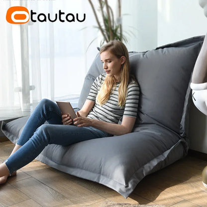 OTAUTAU M/L Outdoor/Home Bean Bag Cover 140x180cm DD103【No Filler Inside! You Need To Buy Filler By Yourself !】