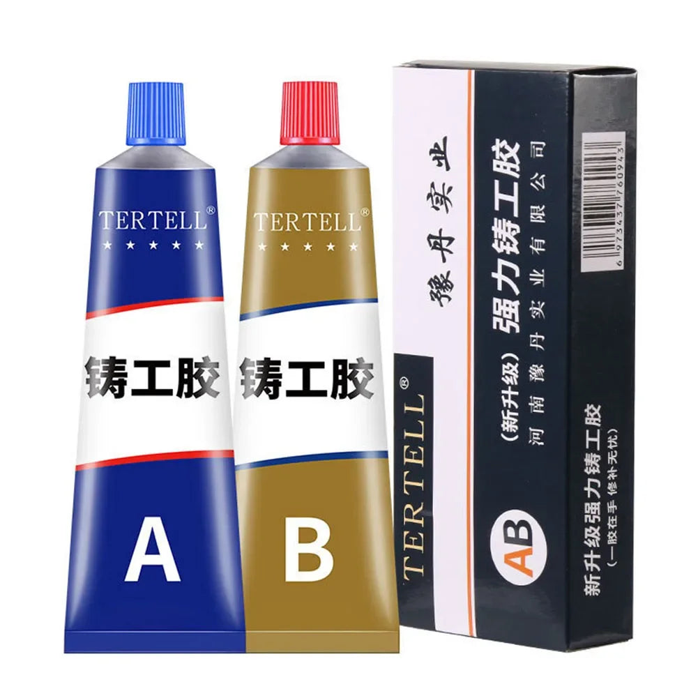 2pcs Bonding Sealant Extrusion Heat Resistant Glue Liquid Weld Aging Resistance Multi-function for Hard Plastics and Ceramics