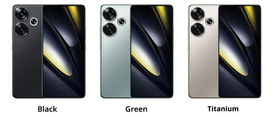 Global Version POCO F6 5G Cellphone 90W charging 5000mAh battery 6.67” 1.5K 120Hz Flow AMOLED DotDisplay  Snapdragon 8s Gen 3