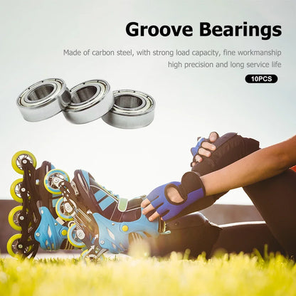 Ball Bearings 688zz 608zz 623zz 626zz 685zz 607zz Deep Groove Miniature Bearings For Skateboard Scooter 3D Printers Bearings