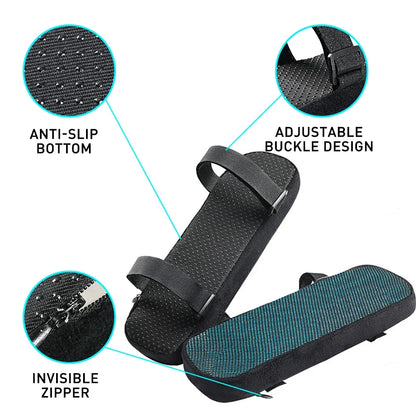 Ergonomic Armrest Pads- Office Chair Arm Rest Cover Pillow - Elbow Support Cushionfor Computer, Gaming and Desk Chairs  (Set of