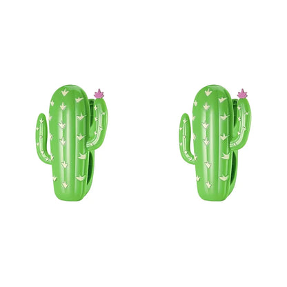 Cute Plastic Beach Towels Clips Large Drying Racks Retaining Clip Windproof Clothes Pegs Pins Animal Decorative Clothespins