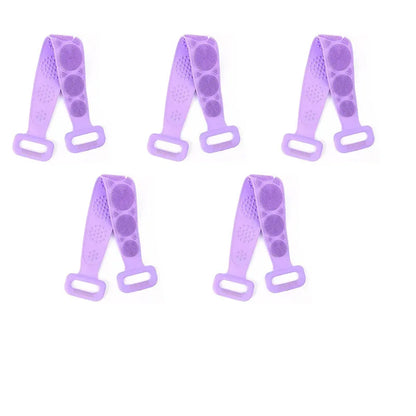 Body Sponge Silicone Brushe Bath Towels Scrubber Rubbing Back Peeling Massage Shower Belt Extended Skin Clean Brushes Bath Brush