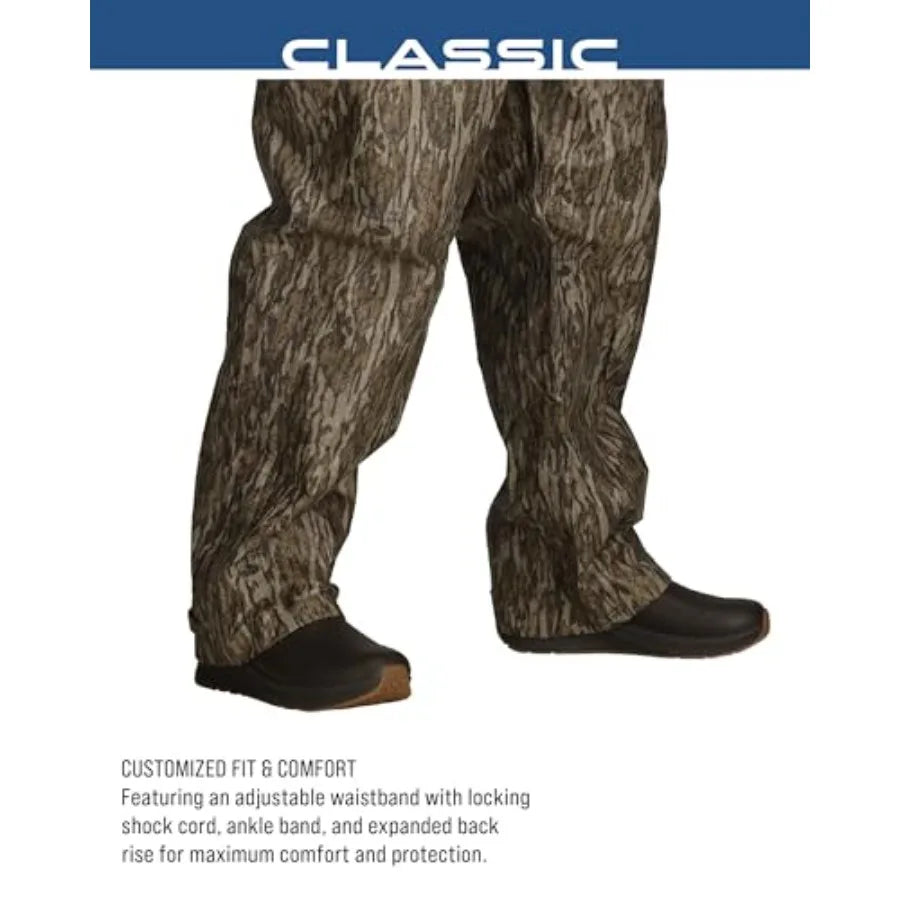 Men's Classic Pro Action Waterproof Breathable Rain Pant
