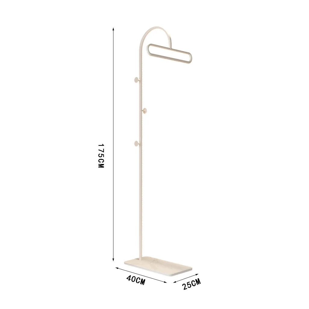 Household Clothes Hanger Floor-standing Bedroom Simple Clothes Hanger Clothes Rack Popular Coat Rack Clothes Hanger Storage