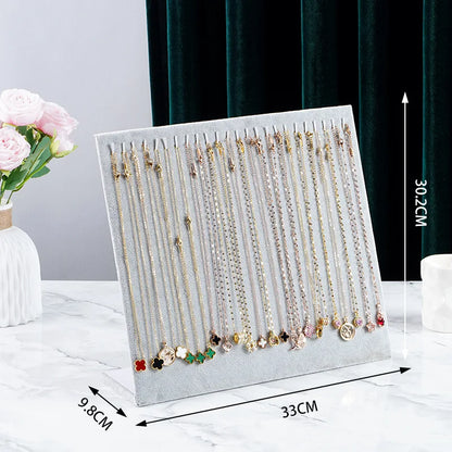 Creative Necklace Frame Fashion Jewelry Display Frame Pendant Support Jewelry Display Props Ear Stud Storage Display Rack