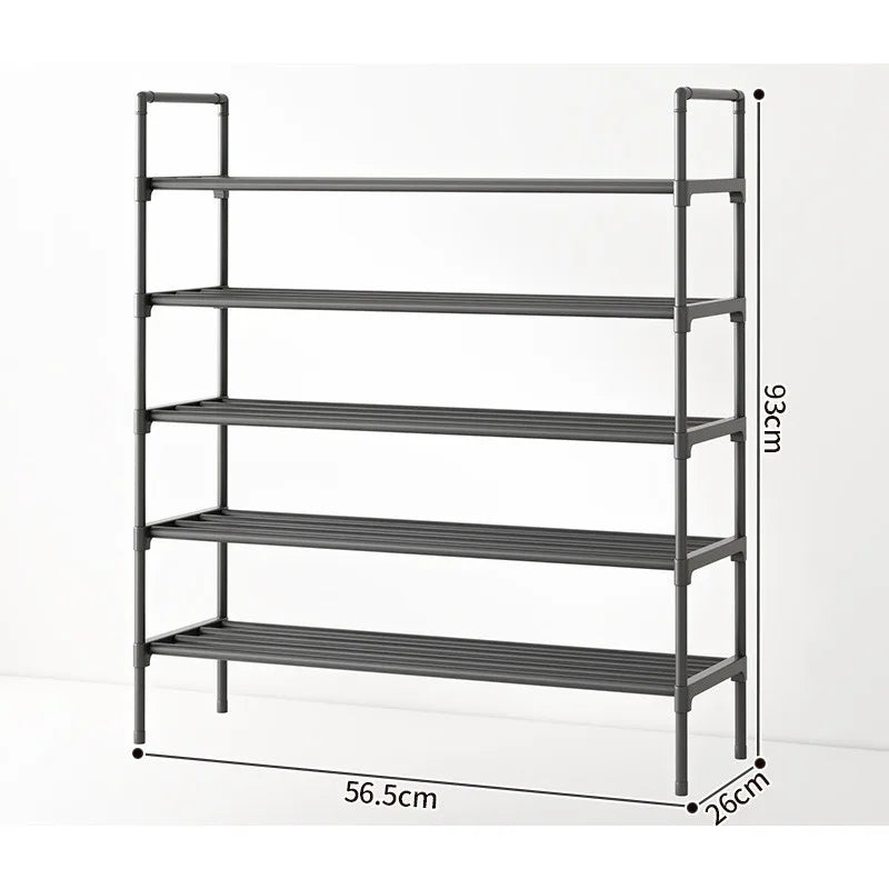 Simple shoe rack household multi-functional multi-storey doorway indoor and outdoor storage rack student dormitory storage rack