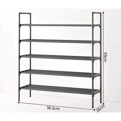 Simple shoe rack household multi-functional multi-storey doorway indoor and outdoor storage rack student dormitory storage rack