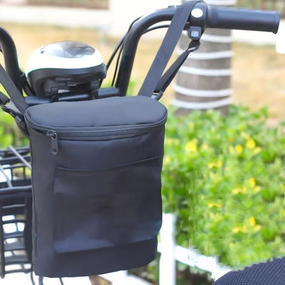 Multi Functional Bicycle Clutch with Large Capacity, Electric and Motorcycle Front Zipper Storage, Motorcycle Accessories|