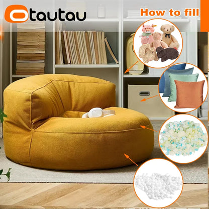 OTAUTAU Bean Bag Cover SF133【No Filler Inside! You Need To Buy Filler By Yourself !】