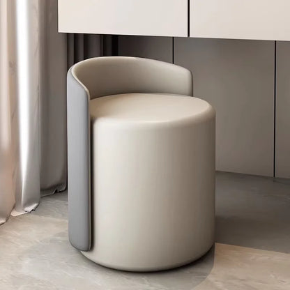 Makeup Stool, Household Dressing Table Stool, Modern Living Room Low Round Stool