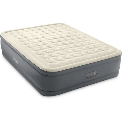 Luxury Air Mattress with Electric Pump, Queen Size, 18 Height, 600lb Capacity