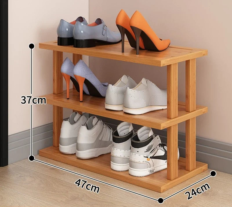 Home economy door multi-layer shoe storage artifact saves space, rental house shoe cabinet, shoe rack