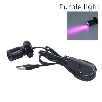 USB 5V Led Spot Light 1W 3W Surface Mounted Cabinet Showcase Counter Jewelry Lamp Rotatable Angle Ceiling Mini Spotlight Downlig