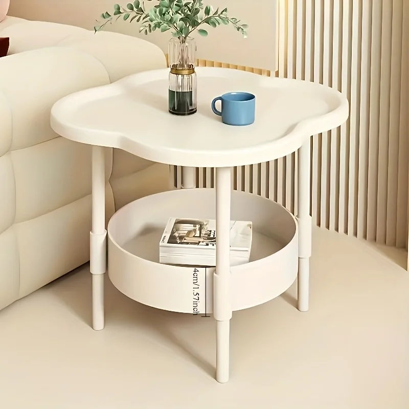 Creative Coffee Table Modern Minimalist Table Living Rooms Mobile Storage Rack Corner Table Cream Sofa Bedroom Cabinet Bedside