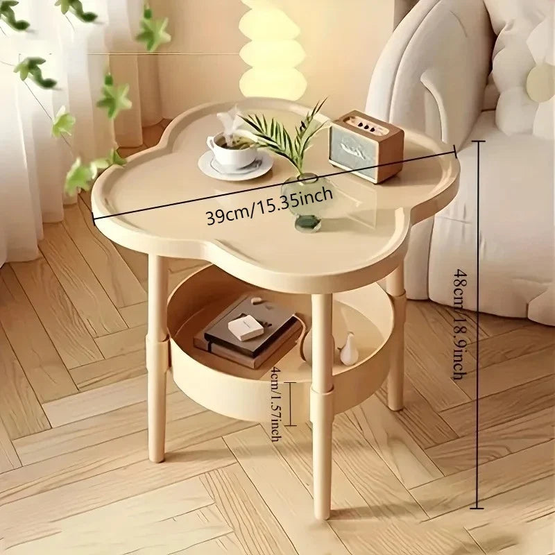 Creative Coffee Table Modern Minimalist Table Living Rooms Mobile Storage Rack Corner Table Cream Sofa Bedroom Cabinet Bedside