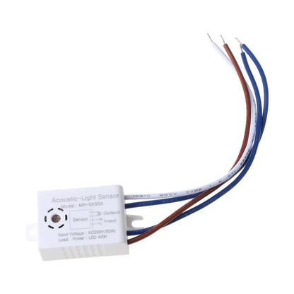 220V Module Detector Auto On Off Intelligent Sound Voice Sensor Light Switch Use In Corridor Bath Warehouse Stair Switch