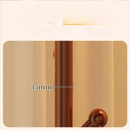 Solid Wood Floor Coat Rack Standing Clothes Hanger Stand Multilevel Shelf Hat Bag Organizer Entrance Hall Bedroom Living Room