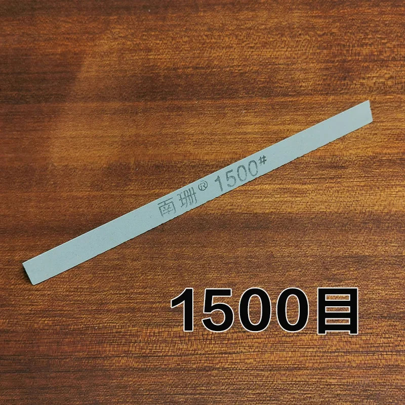 Triangle Oil Stone for Sharpening Knives Kit, Fine Grinding Diamond Oilstone Strip, Knife Stone, 12*150mm