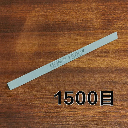Triangle Oil Stone for Sharpening Knives Kit, Fine Grinding Diamond Oilstone Strip, Knife Stone, 12*150mm
