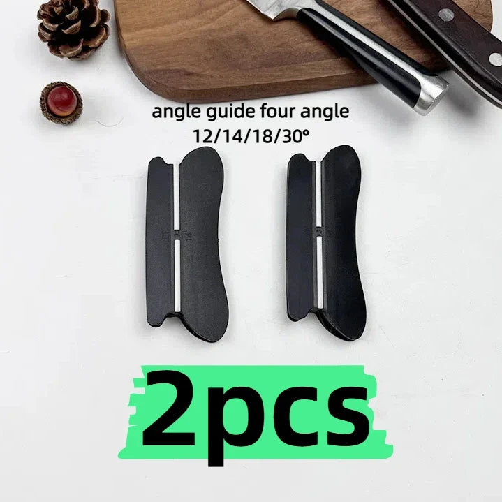 2 & 4 Angle Knife Sharpener Guide - Whetstone Holder for Kitchen Knives, Professional Sharpening Stone Tool (1PC/2PC/3PC)