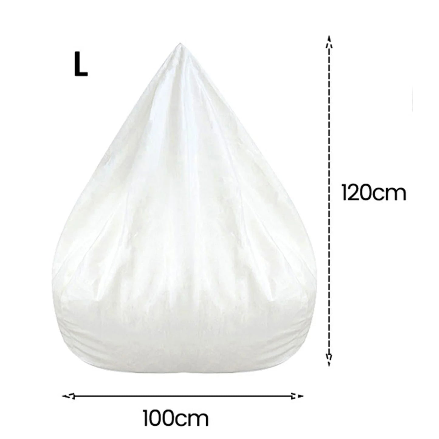 Lazy Sofas Cover Large Bean Bag Cover Without Filler And Sofa Inner Liner Living Room Home Tatami Lounger Comfortable Seat Cover