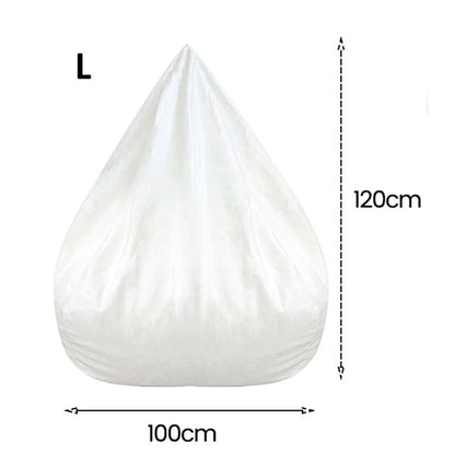Lazy Sofas Cover Large Bean Bag Cover Without Filler And Sofa Inner Liner Living Room Home Tatami Lounger Comfortable Seat Cover