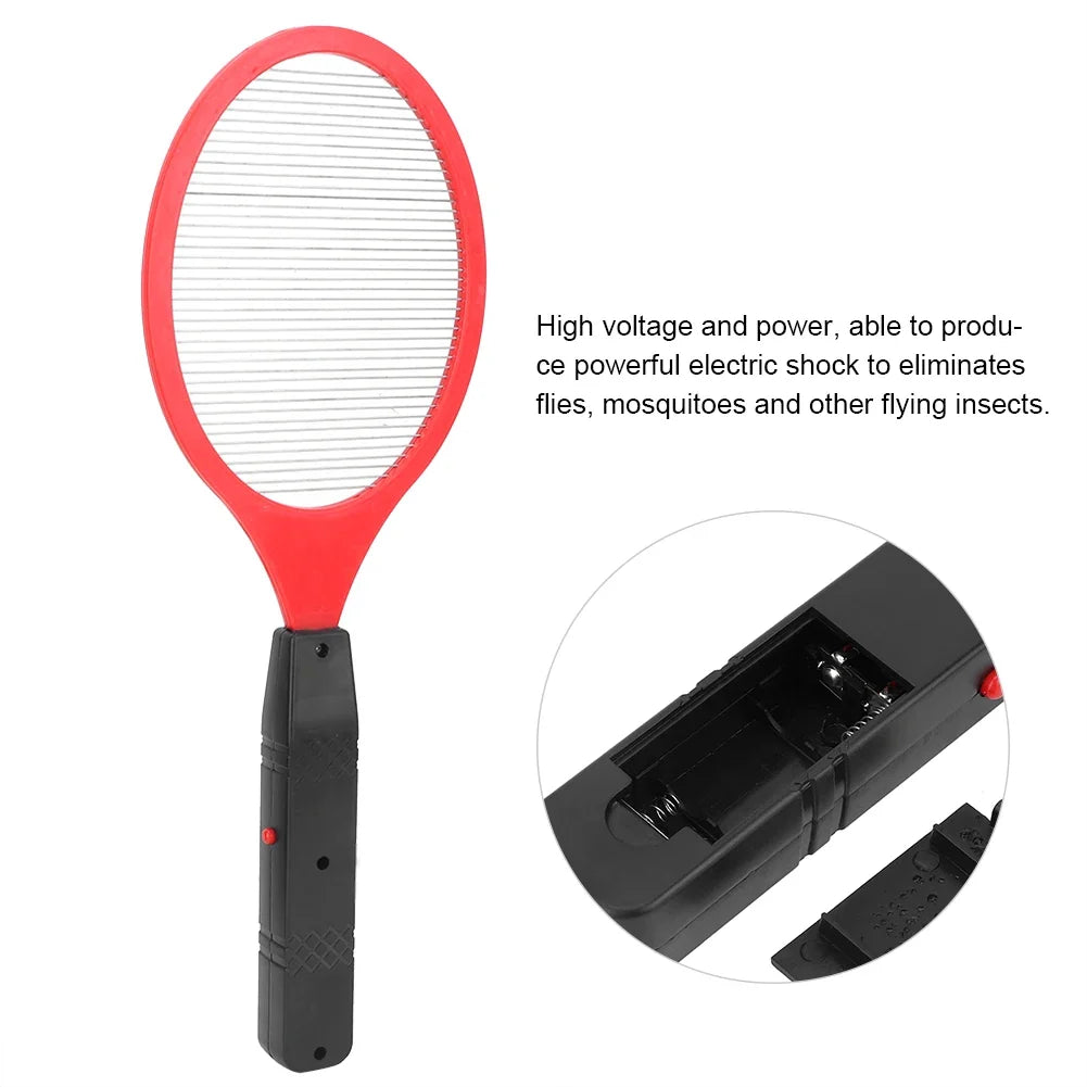 Bug Zapper Racket Electric Fly Swatter Cordless Battery Power Electric Fly Mosquito Swatter Bug Zapper Racket Insects Killer