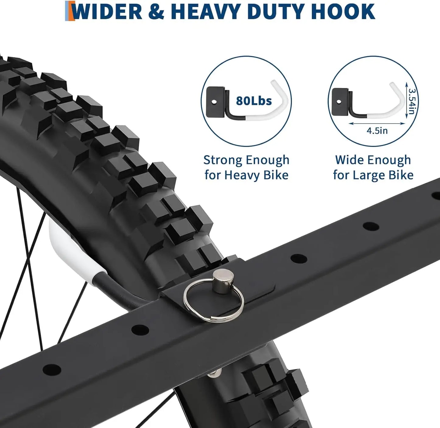 Freestanding 5 Bike Storage Bike Rack Garage Floor Stand Height Adjustable for Backyards Basements Storefronts Workplaces