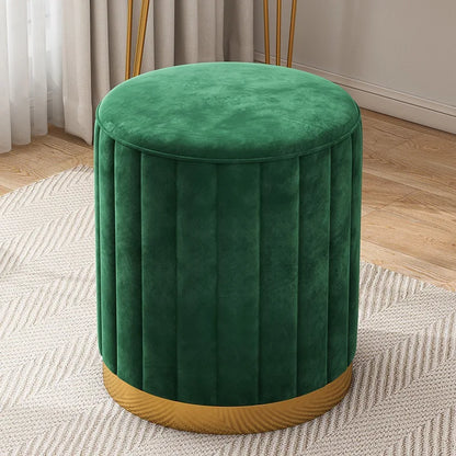 Fashion Storage Stool, Shoe Changing Stool, Makeup Stool, Bedroom Dressing Table Round Stool, New Round Stool with Storage Space