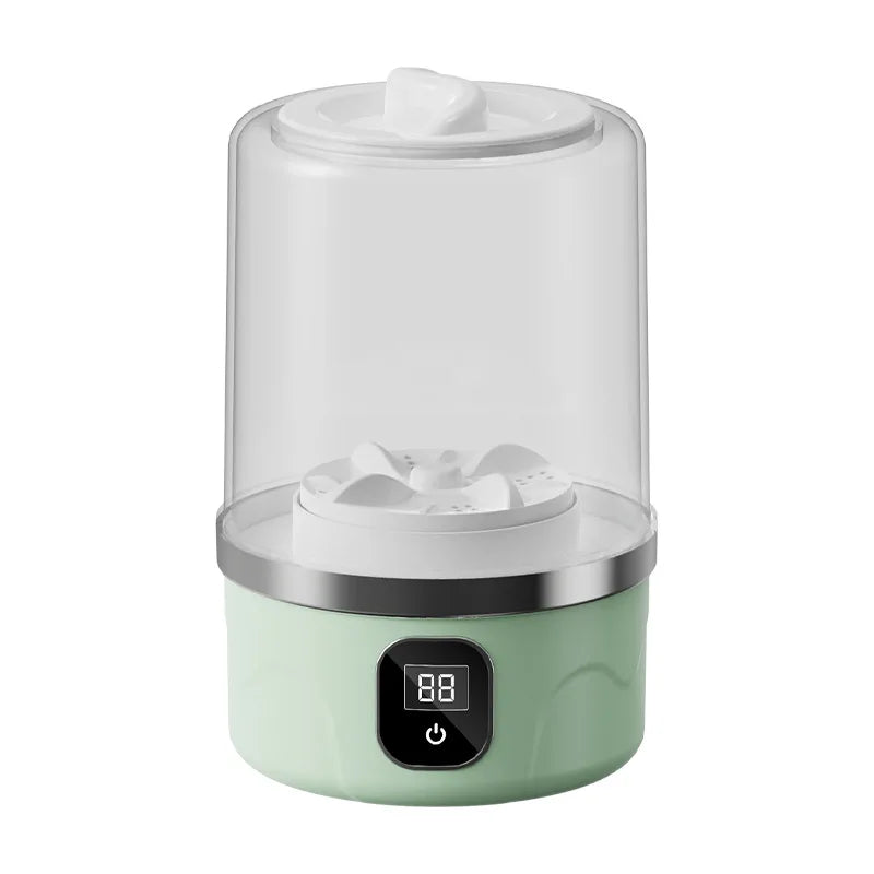 Mini Washing Machine Machine Clothes Cleaning Tool For Dormitories Travel Camping Hotel Apartment Portable Small Laundry Washer