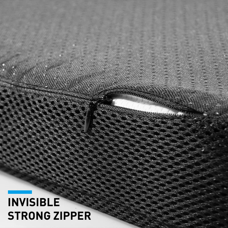 Lumbar Support Cushion for Long Sitting，Ergonomic Coccyx Cushion for Office and Car Chair, Sciatica Pain Relief