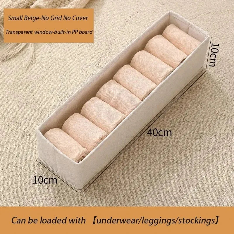 1pcs Visible Wardrobe Storage Organizers Cabinet Drawer Clothes Storage Box for T-Shirts Jeans Underwear Pants Organizer Box