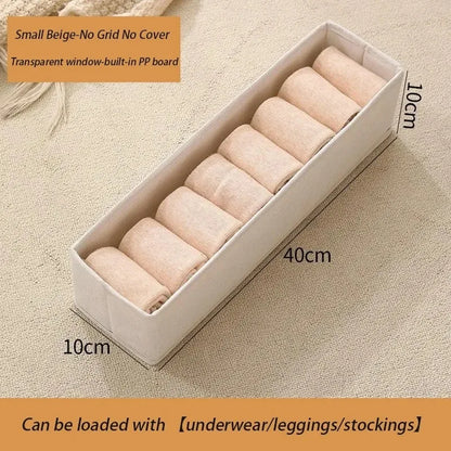 1pcs Visible Wardrobe Storage Organizers Cabinet Drawer Clothes Storage Box for T-Shirts Jeans Underwear Pants Organizer Box