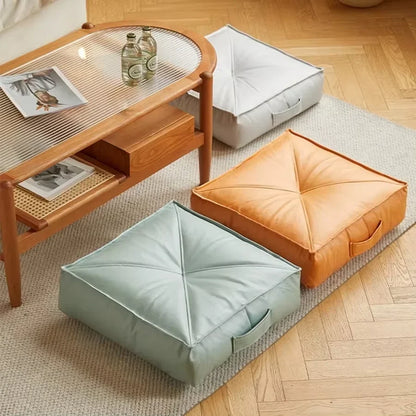Cushion futon tatami floor footstool bay window cushion padded cushion cushion pillow small bench square round low stool