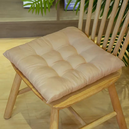 40x40cm Square Seat Cushion Indoor Seat Cushions Pillows with Ties Soft Comfortable Non Slip Chair Mat  for Office Desk YY098